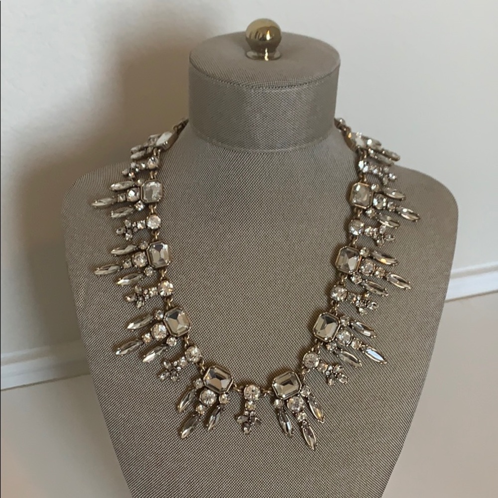 JCrew art deco necklace